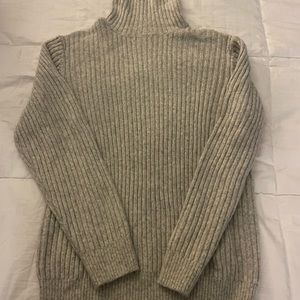 Mens Ribbed Turtleneck Sweater